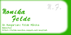 monika felde business card